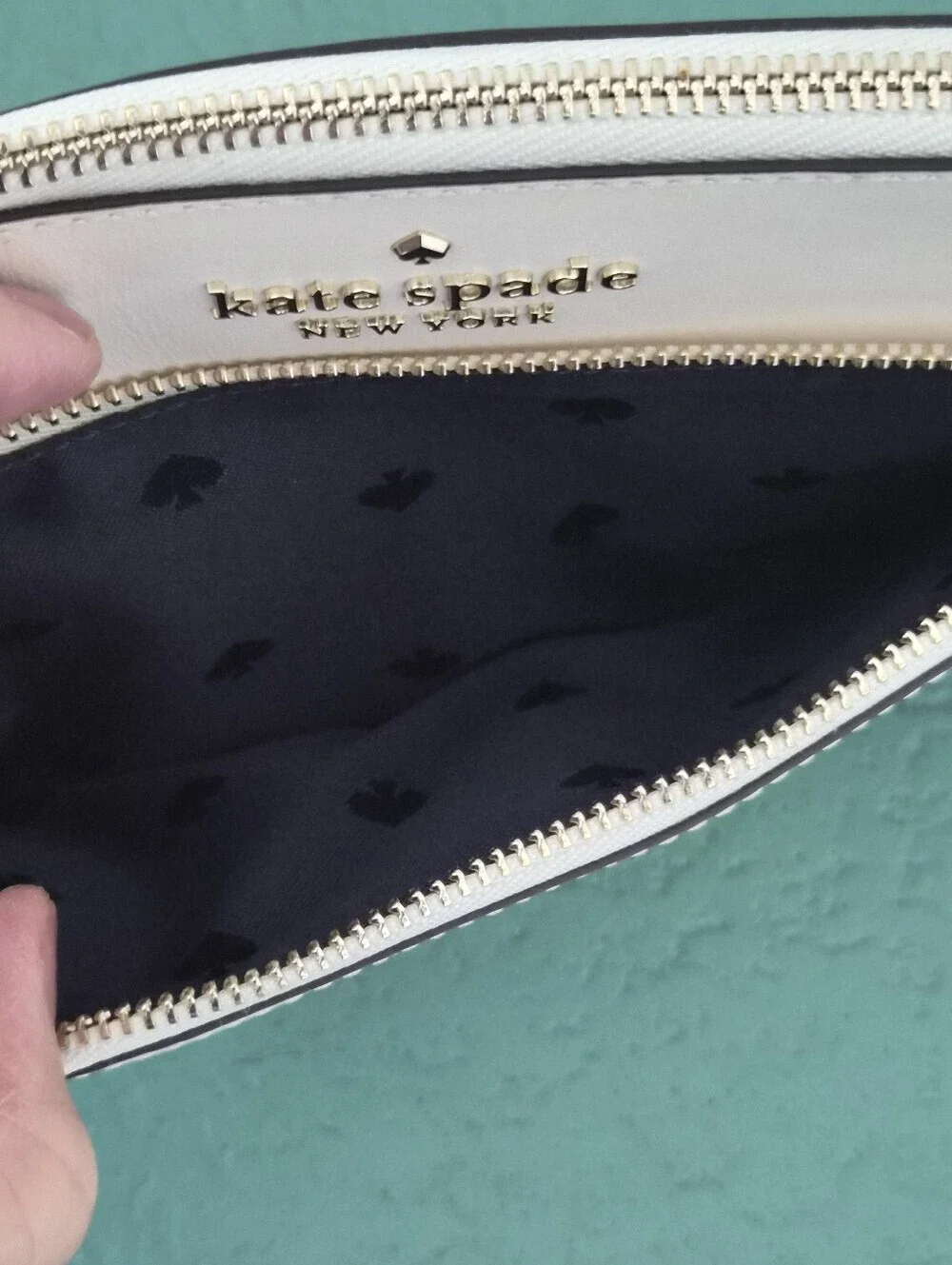 Kate Spade Wild Petal Floral Medium Wristlet Parchment Multi Whimsical Style
